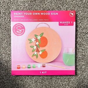 Paint Your Own Wood Sign Kit